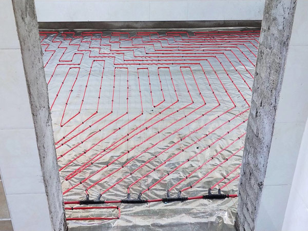 碳纖維地暖施工案例