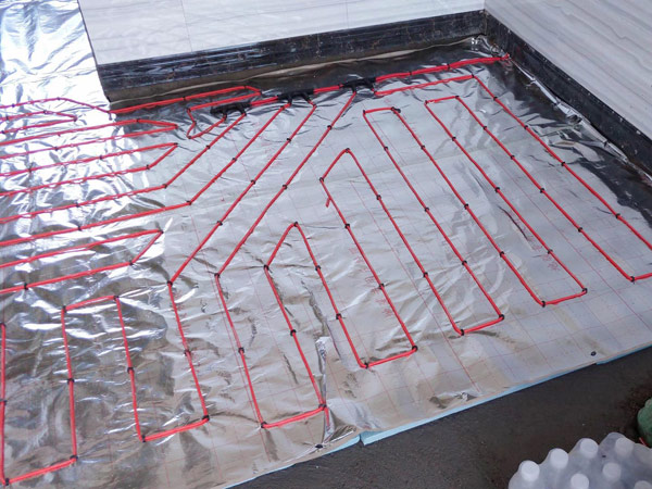 碳纖維地暖施工案例