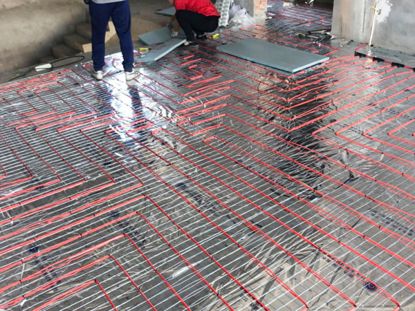碳纖維地暖施工案例