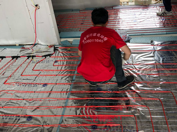 碳纖維地暖施工案例
