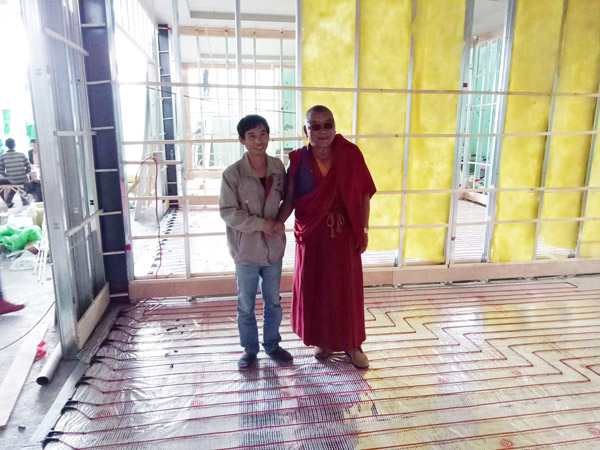 碳纖維地暖施工案例